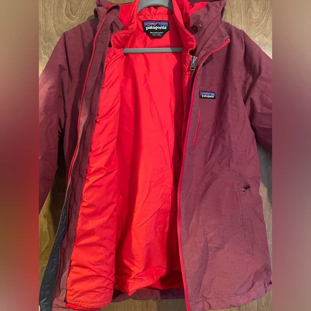 Patagonia 3 in 1 winter jacket, medium